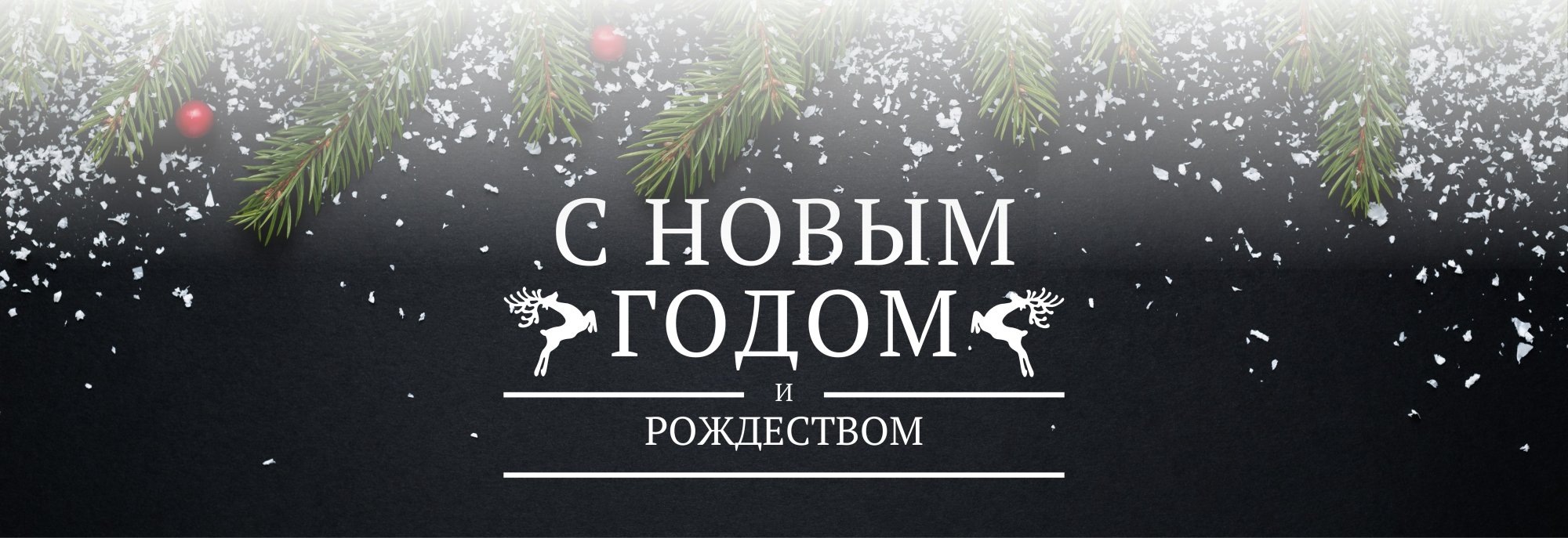 С Новым годом и Рождеством!