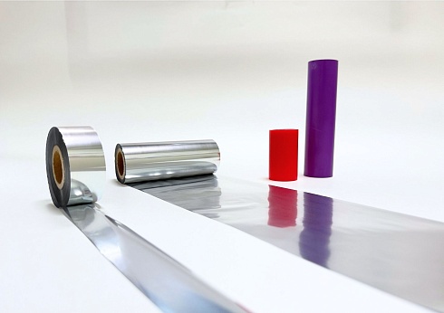 Риббон Resin Textile Silver (арт. 551) любой размер на заказ