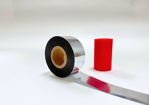 Риббон Resin Textile Silver (арт. 551) любой размер на заказ