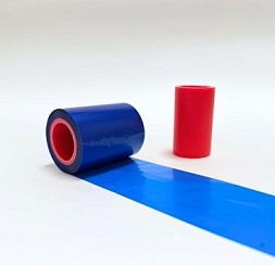 Риббон Wax-Resin Near Edge blue (арт. 413) любой размер на заказ