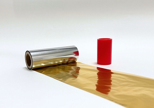 Риббон Resin Textile Gold (арт. 550) любой размер на заказ