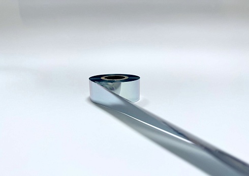 Риббон Resin Textile Silver (арт. 551) любой размер на заказ