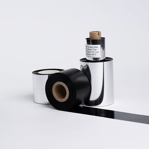 Риббон Resin Textile black (арт. 506) любой размер на заказ