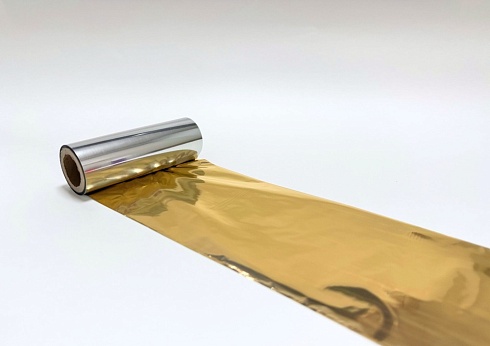 Риббон Resin Textile Gold (арт. 550) любой размер на заказ