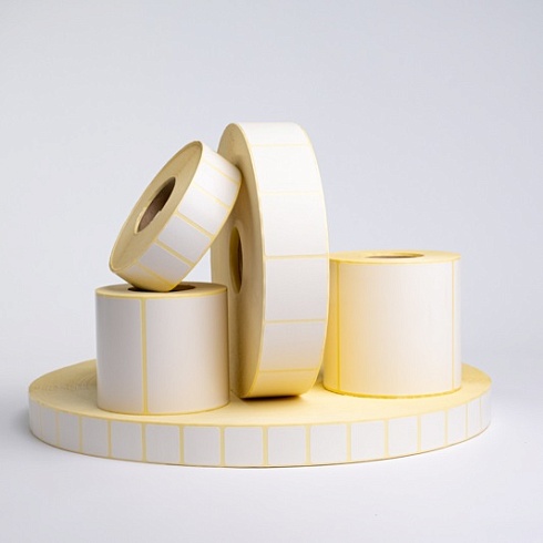 Этикетка полуглянец ПЛГ (любой размер на заказ)