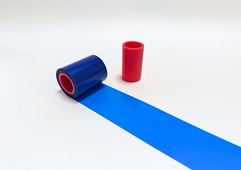 Риббон Wax-Resin Near Edge blue (арт. 413) любой размер на заказ